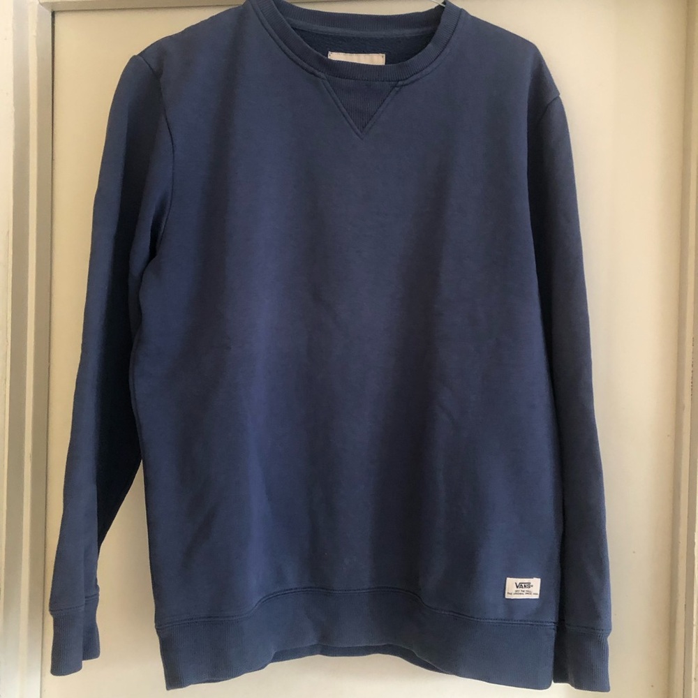 ❤️Vans Off the Wall Sweatshirt Blue Size M